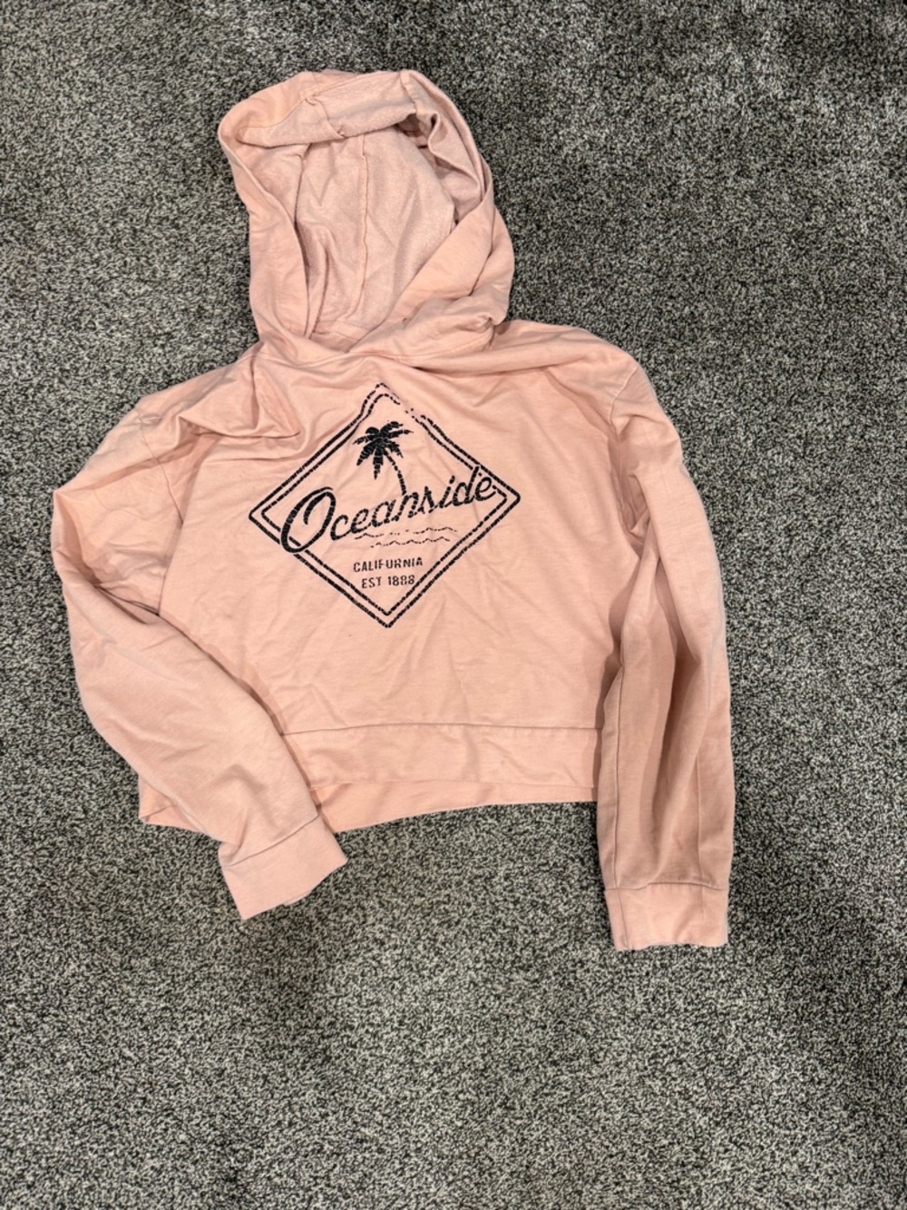 Oceanside Pink Graphic Hoodie